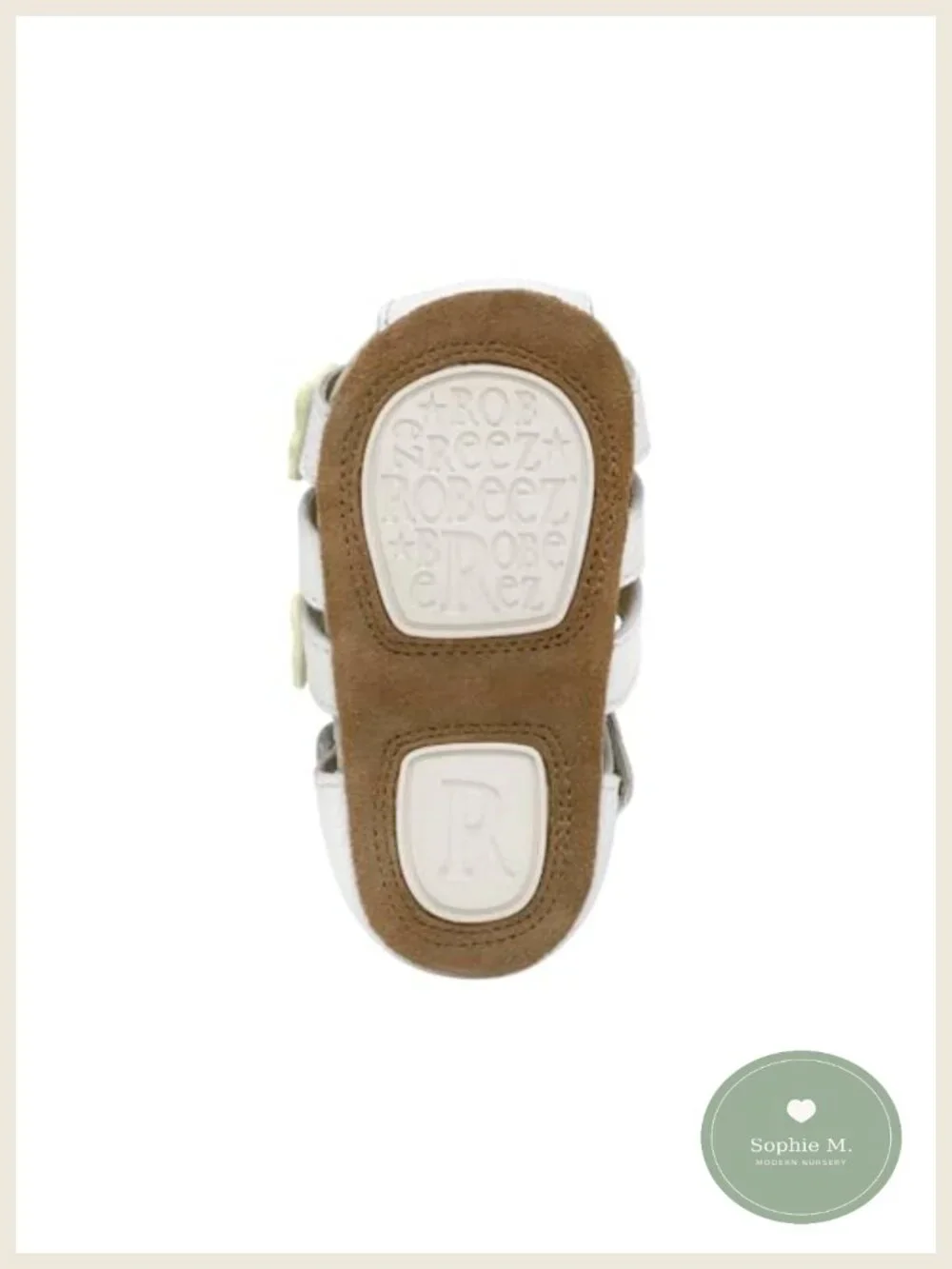 Robeez First Kicks Fisherman Sandals - Leather Baby Walking Shoes